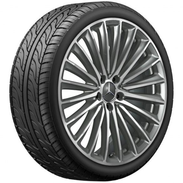 19 inch AMG SL R232 velgenset titaangrijs | A2324011900/2000 7X21