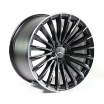 19 inch AMG SL R232 velgenset zwart mat | A2324011900/2000 7X71