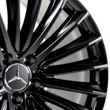 19 inch AMG SL R232 velgenset zwart mat | A2324011900/2000 7X71