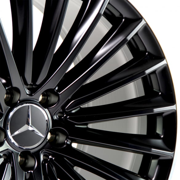 19 inch AMG SL R232 velgenset zwart mat | A2324011900/2000 7X71