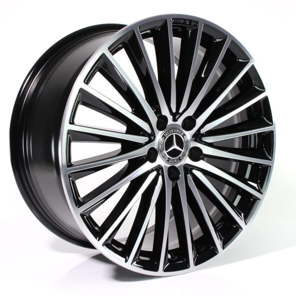 AMG 19 inch rims C-Class S206 Hybrid black genuine Mercedes-Benz | A2064010101/201 7X23-S206