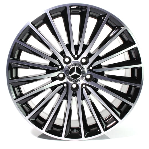 AMG 19 inch rims C-Class S206 Hybrid black genuine Mercedes-Benz | A2064010101/201 7X23-S206