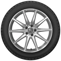 19 inch AMG SL R232 wheel set titanium grey | A2324011700/1800 7X21