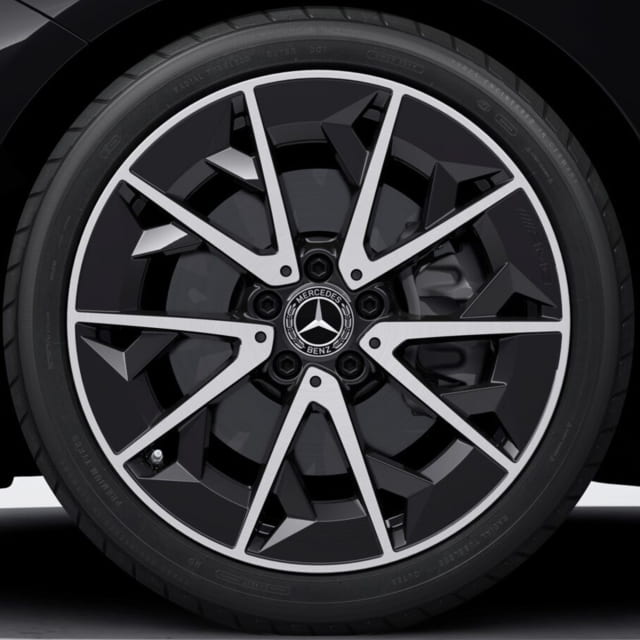 AMG 19-inch wheels CLA C174 5-twin-spoke black | A1744011400/1500 7X23