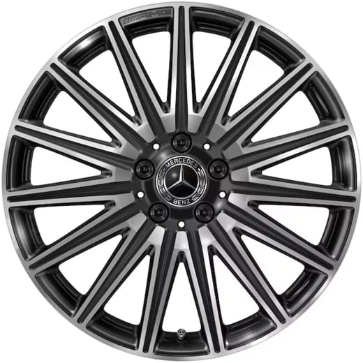 AMG 19-inch wheels CLA C174 multi-spokes dark platinum gloss | A1744014400/4500 7Y75