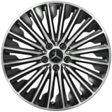 AMG 19 Inch Wheels CLE A236 Cabrio black 5-spoke-Design Genuine Mercedes-AMG