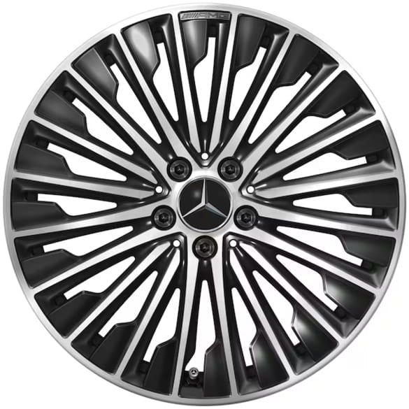 AMG 19-inch wheels CLE Coupe 300e C236 black multi-spokes Genuine Mercedes-AMG
