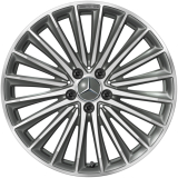 Set di cerchi AMG 19 pollici SL R232 multirazze grigio titanio Original Mercedes-AMG