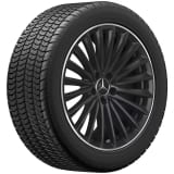 Gomme invernali AMG 19 pollici AMG GT 43 C192 nero opaco originali Mercedes-AMG Pirelli
