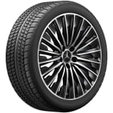Cerchi invernali AMG 19 pollici CLE A236 Cabrio nero multirazze Original Mercedes-AMG