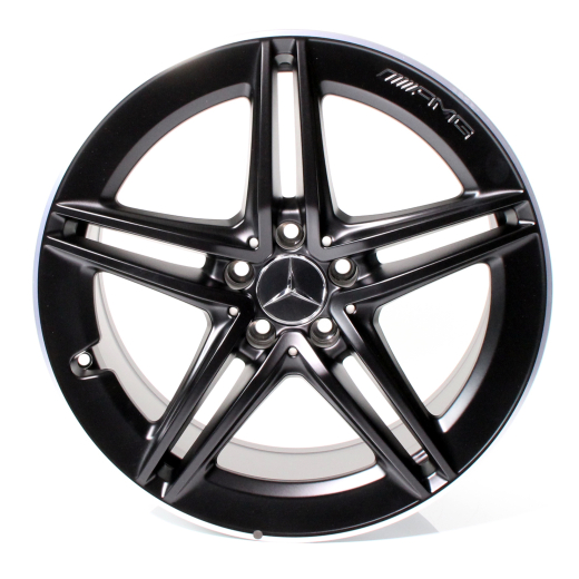 Cerchi AMG 19 pollici 5 doppie razze neri CLA C118/X118 | A17740122007X71-118