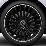 Jantes AMG 19 pouces CLA Coupé C118 multibranches noir