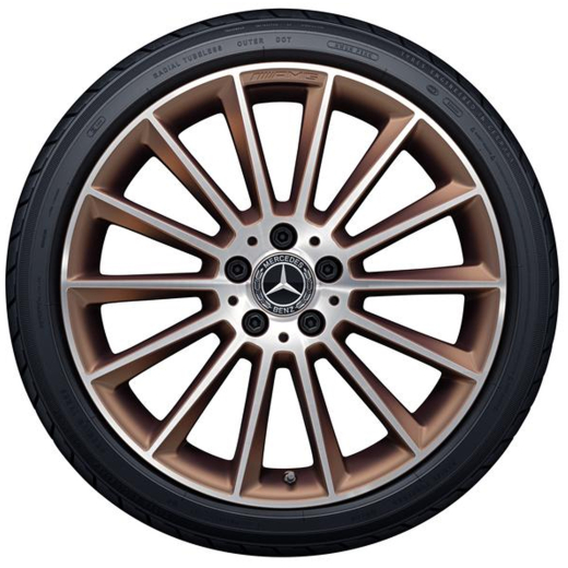 Lot de jantes AMG 19 pouces A-Class V177 cuivre | A1774011600 8X86-V177