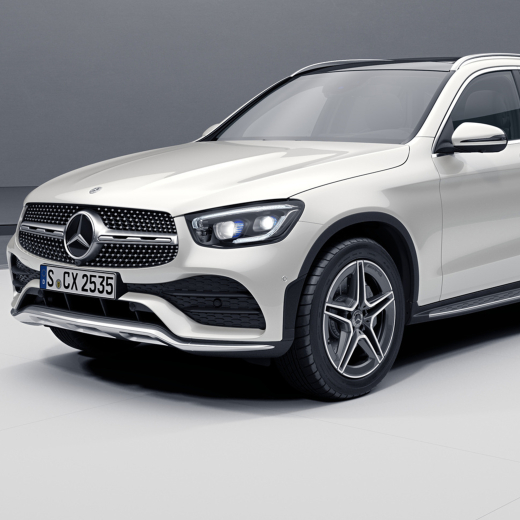 Lot de jantes AMG 19 pouces à 5 doubles branches original Mercedes-Benz X253/C253 gris tantale  | A2534015300-7Y51