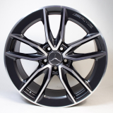 Jeu de jantes 43 AMG 19 pouces C-Klasse 205 5 doubles branches gris d'origine Mercedes-Benz