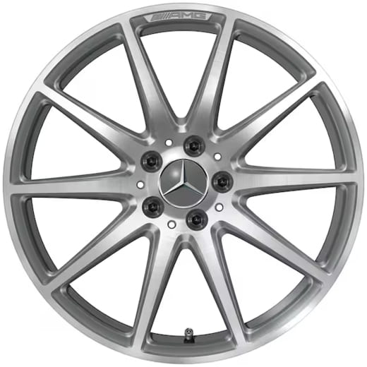 Juego de llantas AMG SL R232 19 pulgadas gris titanio | A2324011700/1800 7X21