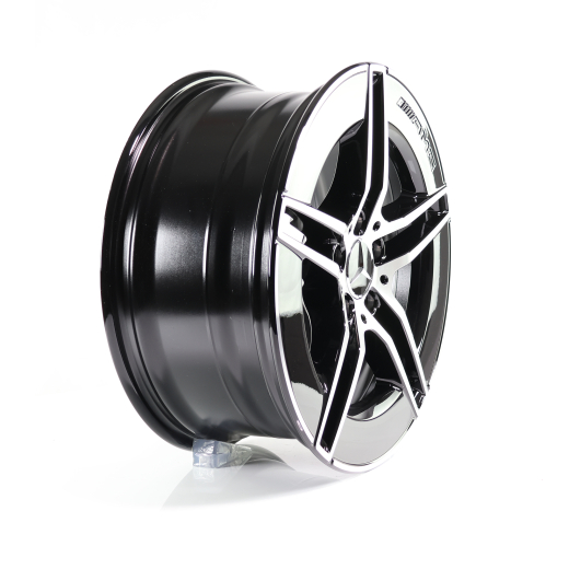Llantas AMG 19 pulgadas E-Klasse S214 T-Modell negro 5 radios dobles | A21440103000/0400 7X23-S214