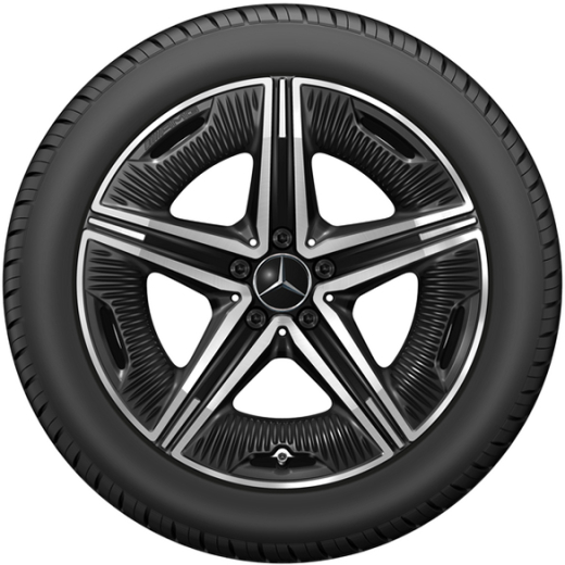 Juego de llantas AMG de 19 pulgadas EQE V295 original | A2954012200 7X23