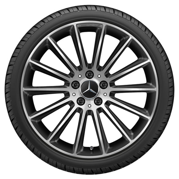 Original AMG Felgen Satz 19 Zoll A-Klasse W177 schwarz | A17740116007X23-177
