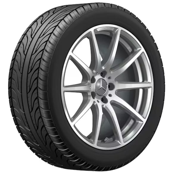 19 Zoll AMG SL R232 Felgen Satz titangrau | A2324011700/1800 7X21