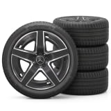 AMG 19 Zoll Winterräder GLC Coupé C254 schwarz 5-Speichen Original Mercedes-AMG