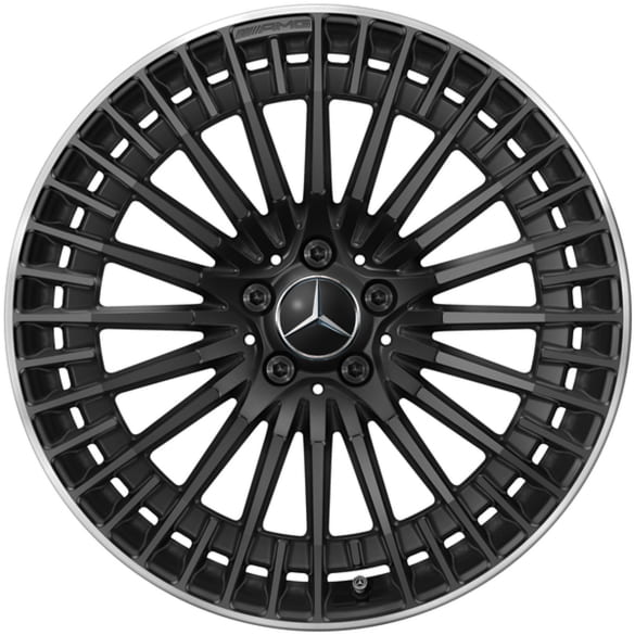 AMG 20 inch rim EQA H243 multi-spoke-design black matte genuine Mercedes-AMG