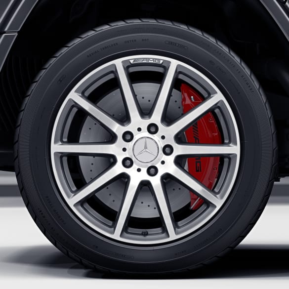 63 AMG 20 inch rim set G-Class W463A multi-spoke-wheel grey genuine Mercedes-Benz
