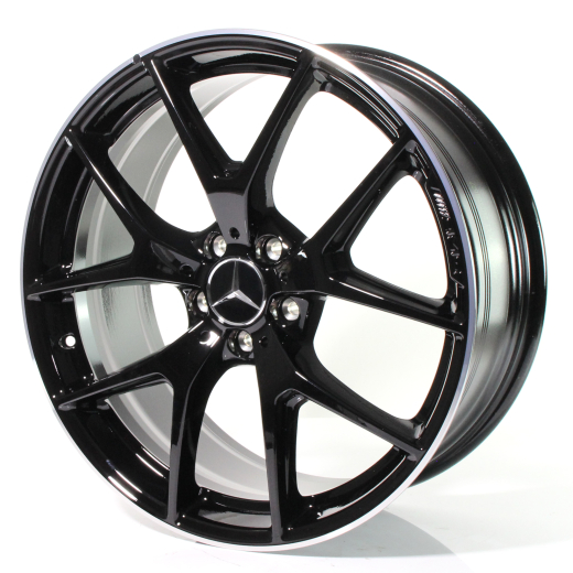 AMG 20 inch cross-spoke rims genuine Mercedes-Benz X253/C253 black | A2534015500-7X72