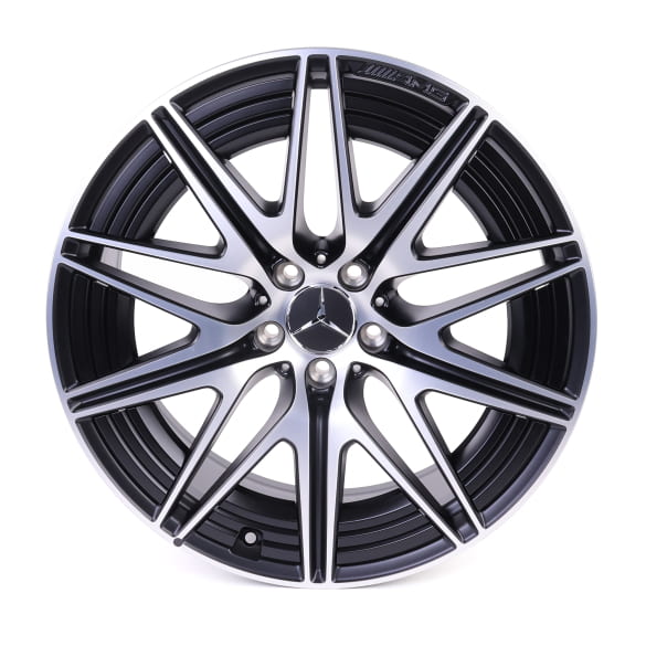 AMG 20 inch velgen GLC Coupé C254 multispaken zwart mat
