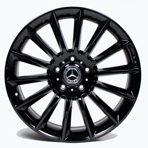 AMG 20 inch velgenset G-Klasse W463A meerspaaksvelg zwart glanzend Original Mercedes-Benz
