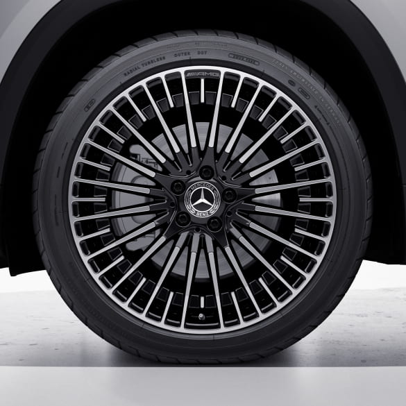 AMG 20 inch velgenset EQA H243 veelspaaks-wiel zwart glansgedraaid Original Mercedes-Benz