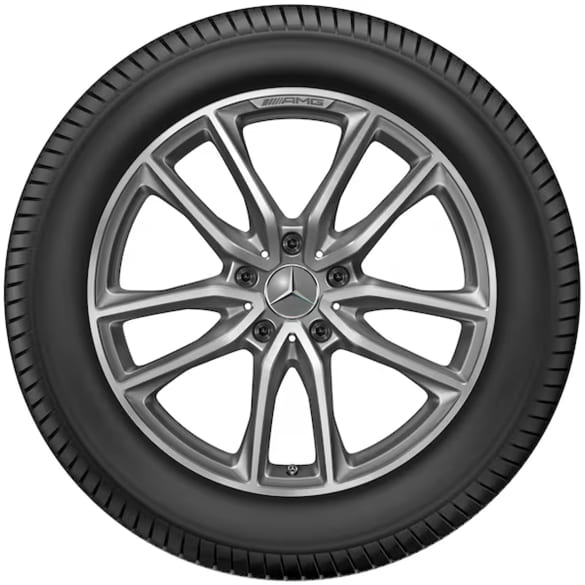 AMG 20 inch velgenset G-Klasse W465 titangrijs | A4634013900 7X21-W465