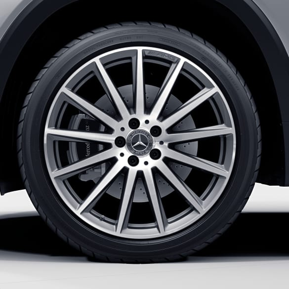 AMG 20 inch velgenset GLB X247 meerdere spaken titangrijs Mercedes-Benz