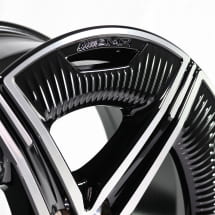 20 inch EQS rims set black high sheen | A2974012300-7X23