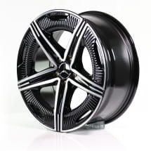 20 inch EQS rims set black high sheen | A2974012300-7X23
