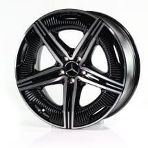 20 inch EQS rims set black high sheen | A2974012300-7X23