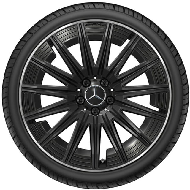 AMG 20-inch car rims CLE C236 Coupé black matt Original Mercedes-AMG ...