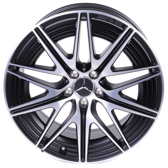 Suv Rims 20 Inch AMG 20-inch wheels GLC SUV X254 multi-spoke black matt | A2544000700 ...