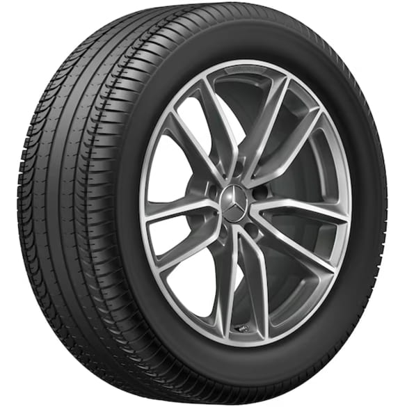 AMG 20 inch wheels set G-Class W465 titanium grey | A4634013900 7X21-W465