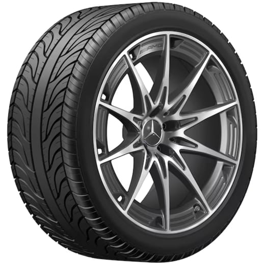 Cerchi AMG da 20 pollici AMG GT C192 a 10 razze originali Mercedes-AMG | A1924010900/1000 7Y51