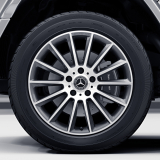 Set di cerchi AMG 20 pollici G-Class W463A multirazze grigio originale Mercedes-Benz