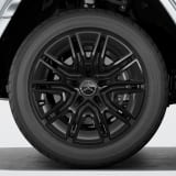 Set di cerchi AMG da 20 pollici per G-Klasse W465, 10 razze, nero lucido, originale Mercedes-Benz
