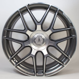 Jeu de jantes AMG forgées 20 pouces S-Klasse Coupé C217 à branches croisées gris Original Mercedes‑B