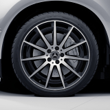 Juego de llantas AMG 20 pulgadas EQC N293 multirradio negro Original Mercedes-Benz