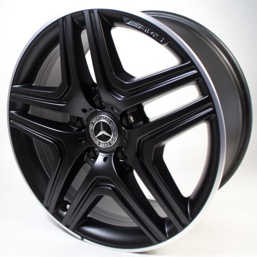 Ruedas de verano AMG 20 pulgadas G-Klasse W463 negro mate Mercedes-Benz original | A46340130027X71-Pirelli