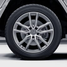 AMG 20 Zoll G-Klasse 463A Felgen titangrau 5-Doppelspeichen Original | A4634013900 7X21-B