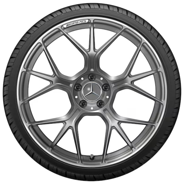 21 Inch Rims C216 AMG 21-inch forged rims set AMG GT C192 himalaya grey matt Original ...