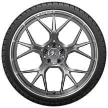 AMG 21-inch forged rims set AMG GT C192 himalaya grey matt Original Mercedes-AMG | A1924011300/400 7X70