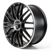 21 inch AMG SL R232 forged wheel set black matt | A2324012900/3000 7X71