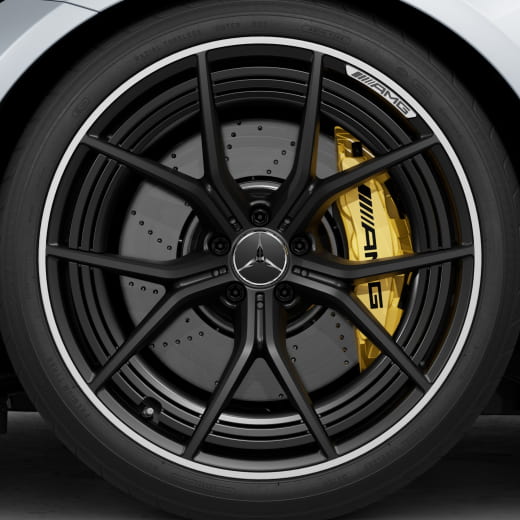 AMG 21 inch gesmede velgen AMG GT C192 Y-spaken mat zwart | A1924000400/0500